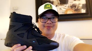 Unboxing my New Nike FEAR OF GOD TRIPLE BLACK