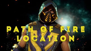 Scorpion’s Path of Fire Mask Krypt Loctation - MK11