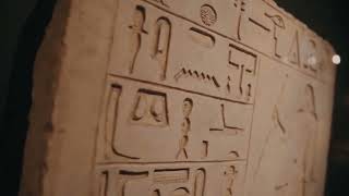 Ancient Egyptian hieroglyphic relief, soothing and relaxing music, relaxing meditation.