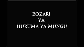 ROZARI YA HURUMA YA MUNGU