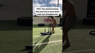 How to Properly Perform Reverse Sled Drag With Good Form To Fix Knee Pain (Exercise Demonstration)