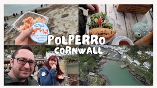 POLPERRO Cornwall | Seafood and Pasty | VLOG