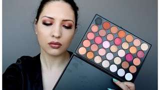 Rose Gold Makeup | с палитрата на Lollipop Cosmetics F35