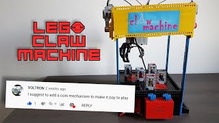 LEGO Claw Machine | The Ultimate Arcade machine made out of Lego Mindstorms EV3