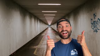 Filming in a Tunnel and getting Coffee! *Vlog*