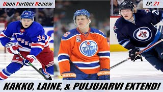 Kakko, Laine, & Puljujarvi Sign!