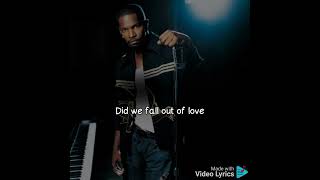 Jamie Foxx Feat. Tank - Did We (Lyrics Video)