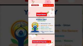 International Yoga  Day ll Yoga Day 2022 ll Importance of Yoga ll Status yoga Day ll #shorts #short