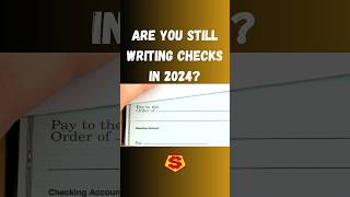 Are YOU Still Writing Paper Checks in 2024?😱                                #shorts #short #banking