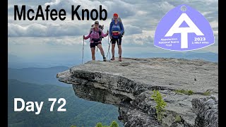 McAfee Knob and Tinker Cliffs: AT Day 72