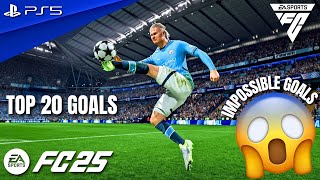 FC 25 - TOP 20 GOALS #2 | PS5™ [4K60]