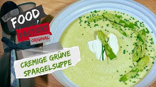 Unkomplizierte cremige grüne Spargelsuppe | Food Factory