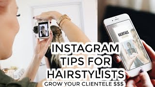 Grow your Instagram $$$ | Tips for Hairstylists w/ @jamiedanahairstylist