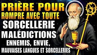 ✝️PRIÈRE PUISSANTE SAINT BENOÎT POUR BRISER TOUTES LES ENNEMIS, SORCELLERIES, MALÉDICTIONS, ENVIES✝️