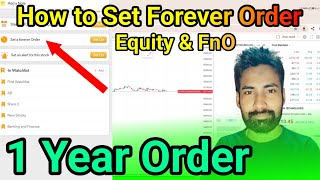 How to Set Forever Order in Share Buy and Sell