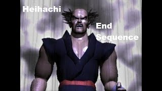 Heihachi's Ending - Tekken 2 Played on PS1 | NAMCO