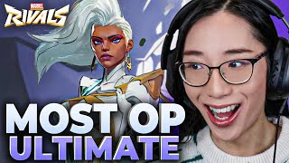 Storm has the most SATISFYING and STRONGEST ULT in Marvel Rivals!