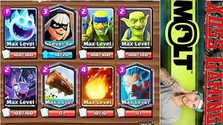 PLAY MOLT DECK!!!INSANE BANDIT CYCLE DECK???Clash Royale