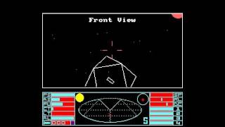 Elite Docking Amstrad CPC