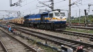 Fazilka Intercity Express Departure at Ambala Cantt station