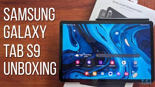 Samsung Galaxy Tab S9 and Slim Book Keyboard Cover - Unboxing