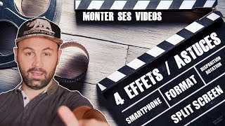 4 effets au montage pour Vegas Pro : Faire disparaître un objet, smartphone, split screen ... [Tuto]