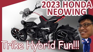 2023 Honda NEOWING 3 Wheeler! Hybrid Trike for keeps!