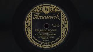 "She's a Great, Great Girl" - Hal Kemp and his Orchestra (1928) - Snappy Dance Tune!