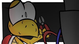 Koopa Troopa Trying To Defuse A Bomb