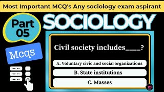 Master Sociology Concepts with These Tricky MCQs: Part 5