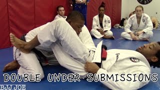 Double Under Submissions: Armbar, Shoulder Lock and Back Take with Professor Diego Bispo