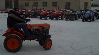 Mały traktorek Kubota 5000 DRIFTING