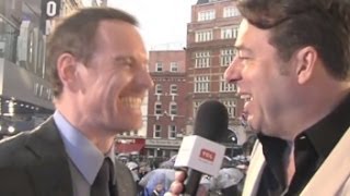 Michael Fassbender talks X-Men Bromance