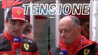 Leclerc-Ferrari: un rapporto che inizia a traballare