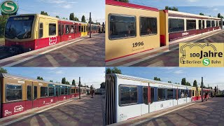 S Bahn Berlin BR 481 Einfahrt 100 Jahre Jubiläumszug in Pankow