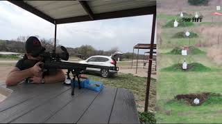 Savage 10 FCP-SR 308 20" Barrel w/a Primary Arms SLx 3-18x50 FFP ACSS HUD DMR 308 at 300-800 Yards