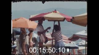 Немски туристи на почивка в Несебър,1982/German tourists on vacation in Nessebar,1982,#8mmfilm