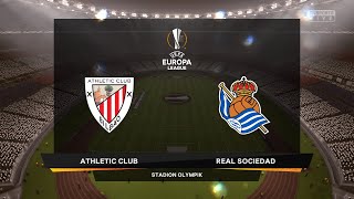 Athletic 1-1 Real Sociedad - UEFA Europa League, FIFA19 PS4 Gameplay