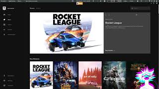 Install/Play Epic games Rocket league in linux