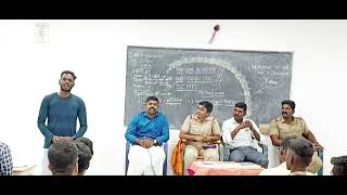 TAF TINDIVANAM||SI NEW INTRO CLASS||STUDENT SIR SPEECH