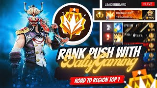 New Season Cs Rank Push To Top 1 GrandMaster With Highest Streak Ever 🤯 | Garena - Free Fire