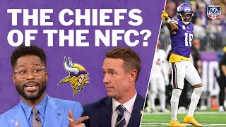 VIKINGS MOVE TO 10-2 😳 Are they real contenders? | NFL Today