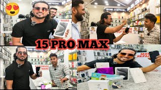 iPhone 15 Pro Max Natural titanium || finally 15 Max le liya  mrsaiffu01