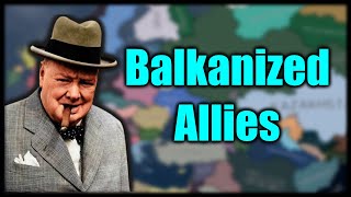 The Allies are Shattered - A World War II Tragedy | Hearts of Iron 4 Hoi4 Timelapse