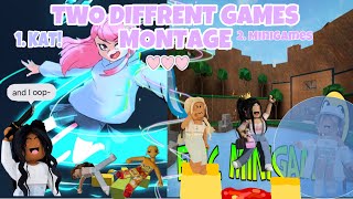 playing two diffrent games montage