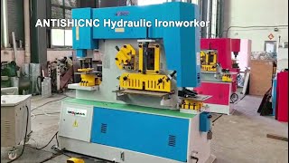 ANTISHICNC Hydraulic Ironworker