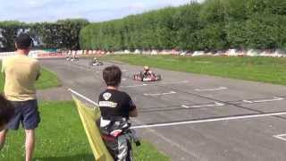 Karting Strijen - Bjarne Vander Linden - Practice (02) - 10 july 2013 - Micro Max