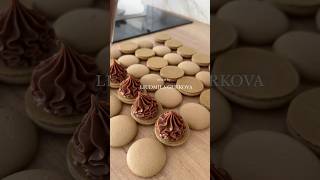 Chocolate macarons #macarons