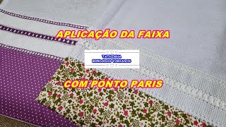 *320* APLICAÇÃO COM PONTO PARIS *DESTRO* Tathinha Bordados Variados