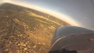 Cedar Mountain Utah Flyby Cessna 206T